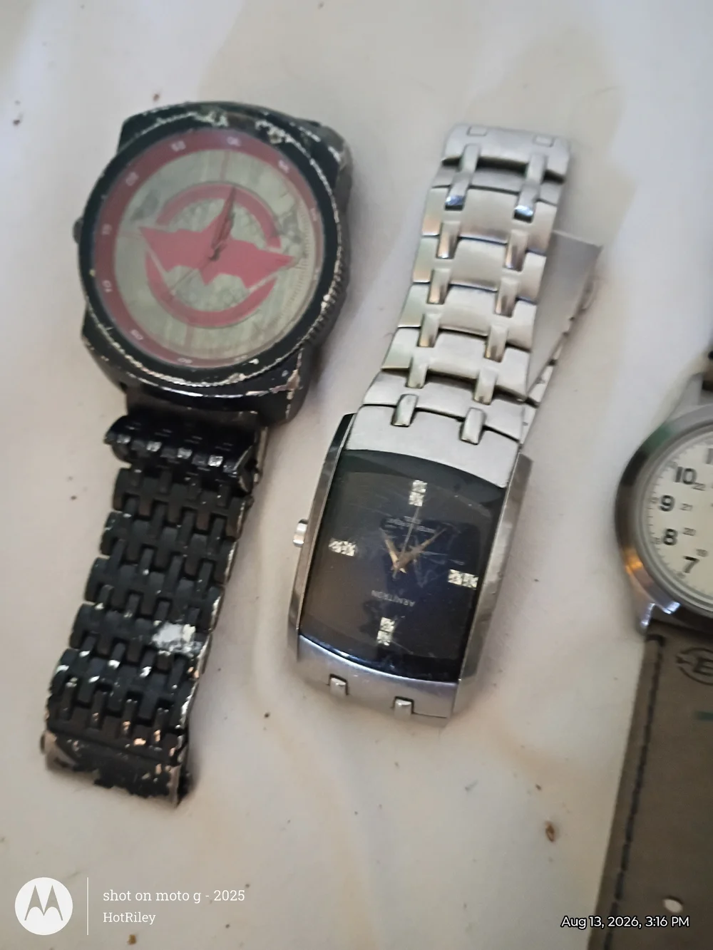 Assorted Men's Watches - Brown Leather Strap Watch Featured